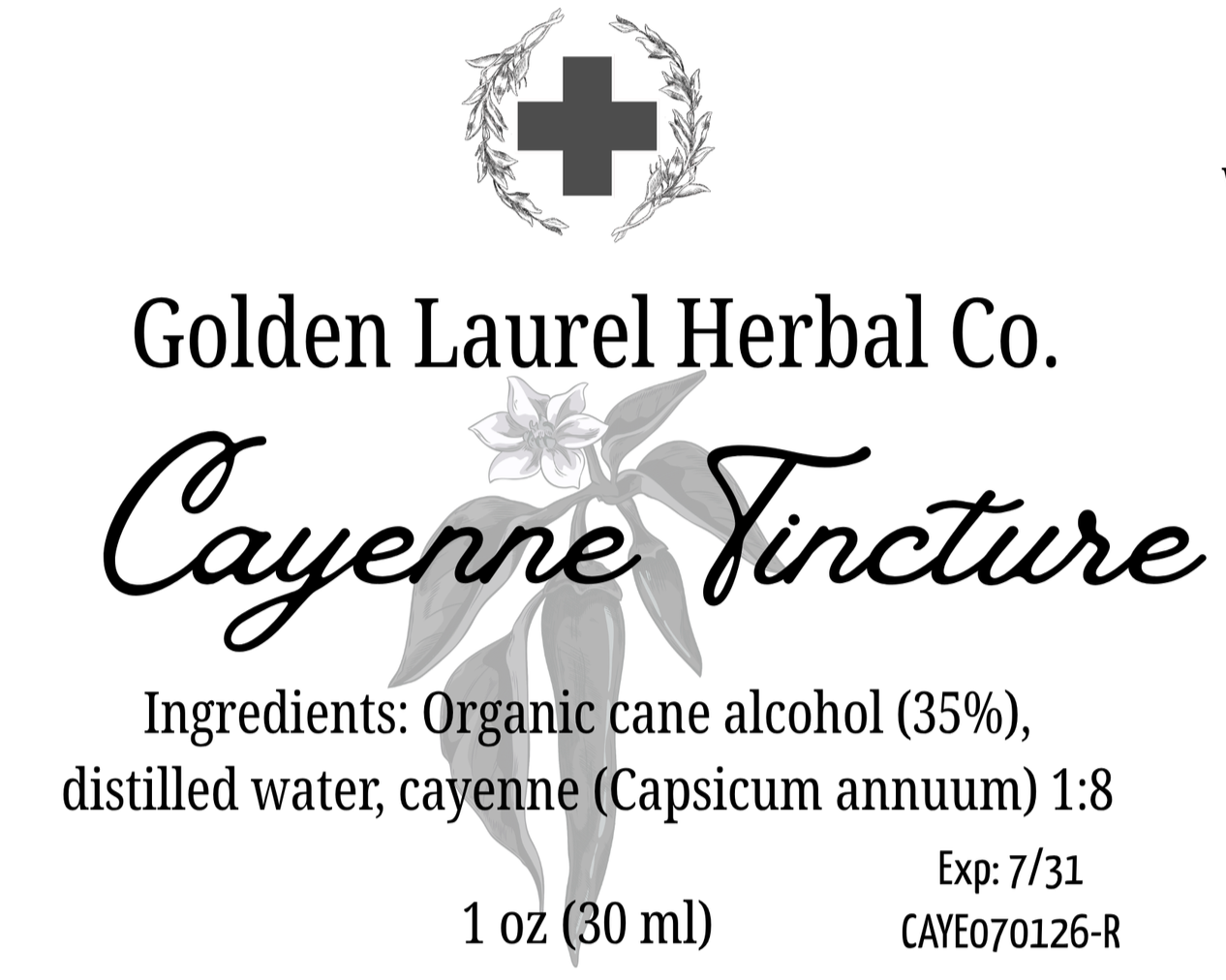 Cayenne Tincture