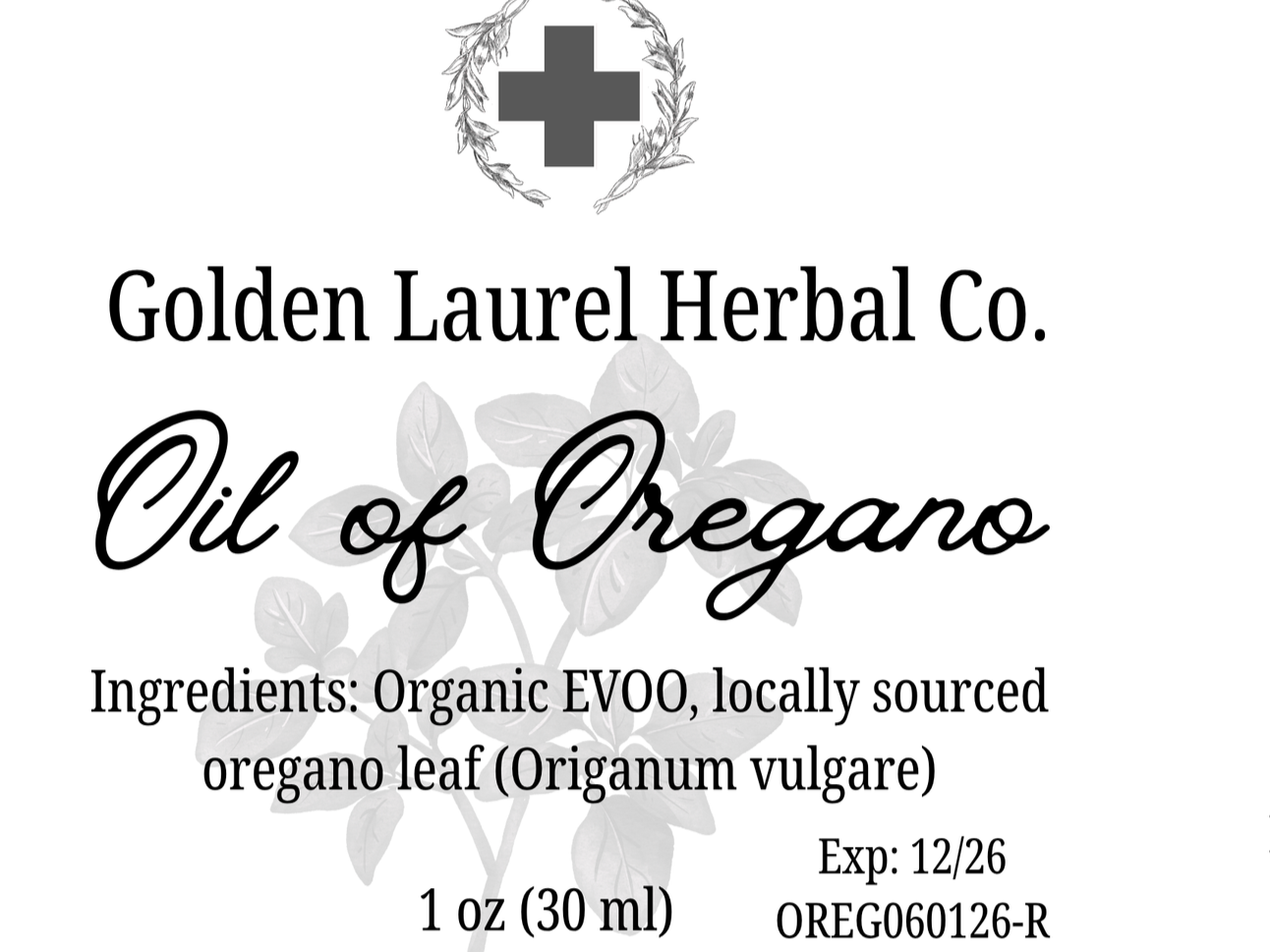 Oil of Oregano