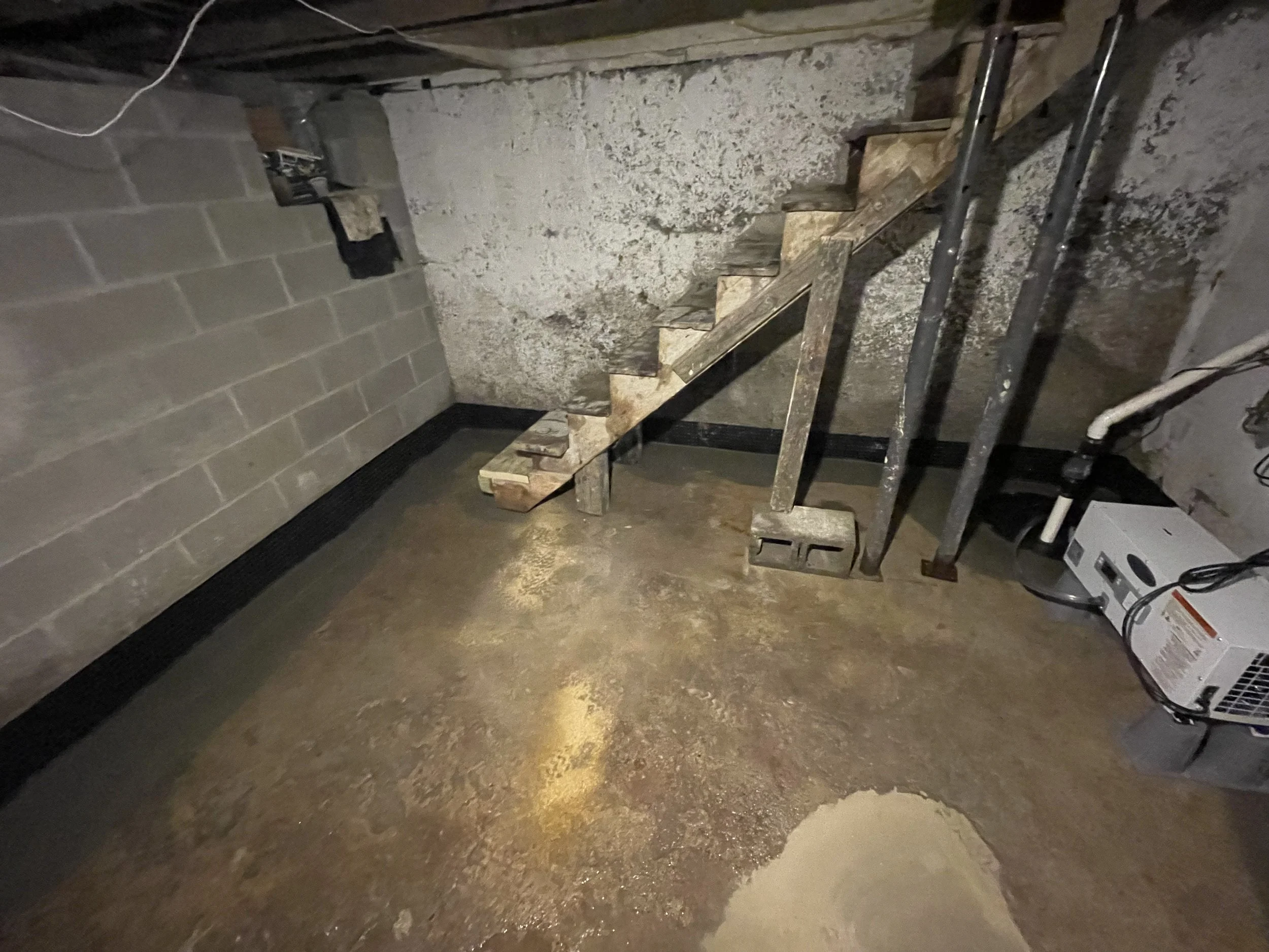 basement waterproofing