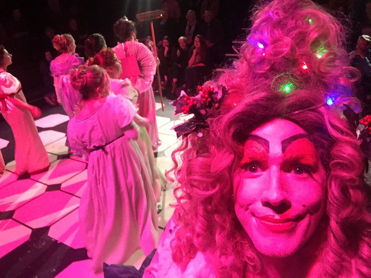 While making 'The Women Screaming Beyond' we were clearly looking for some relief and started joking around about classic stories staged as pantos. From this we developed our next show: 'Pride & Prejudice: The Panto', an experiment to see whether we 