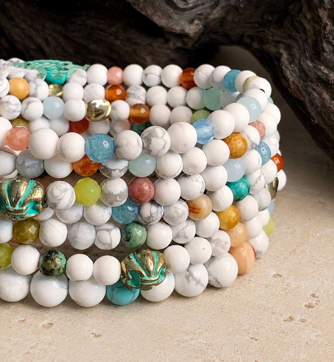 Salt and Stone Bracelet Stack