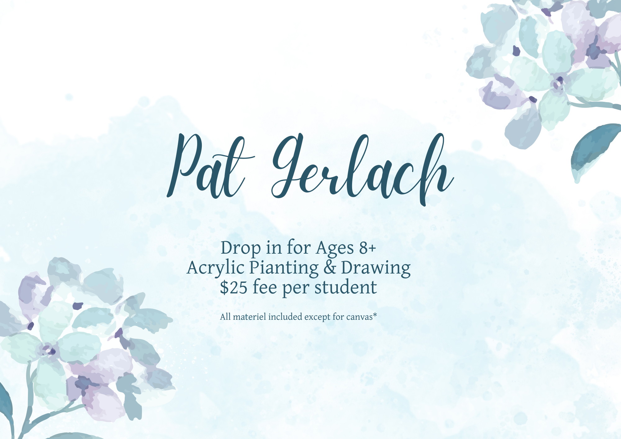 Drop in with Pat Gerlach