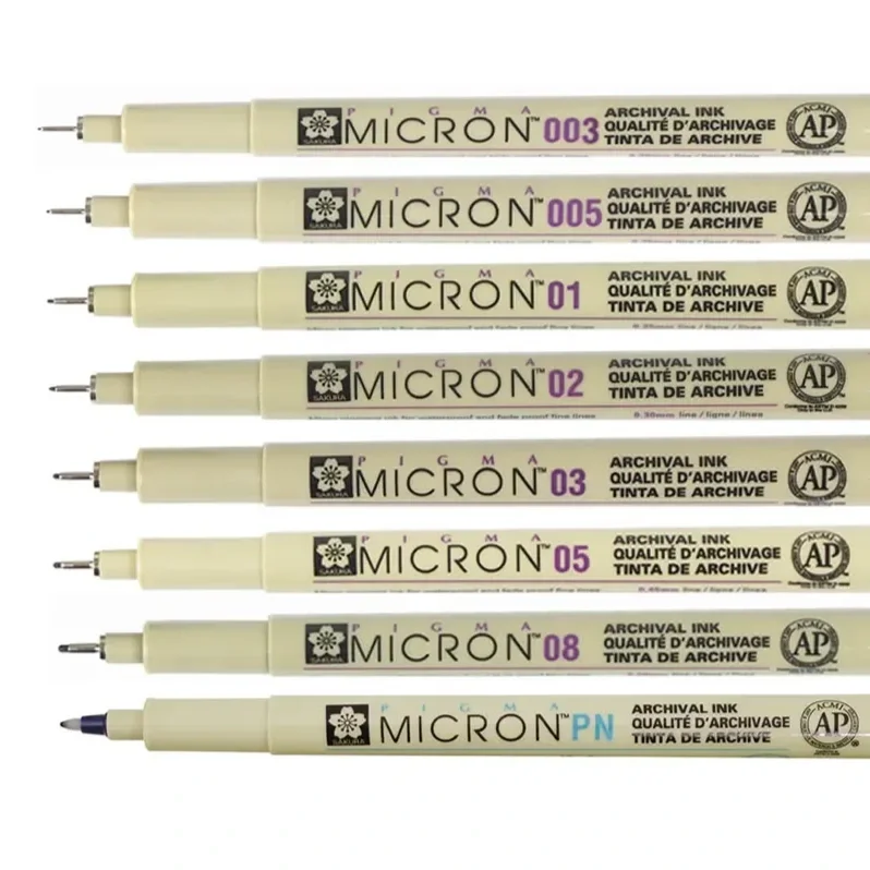 Pigma Micron Pens - Sets & Individuals - Full Range