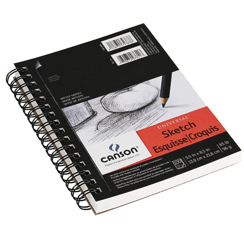 Canson Sketch Pads - Large Variety in Sizes & Medium