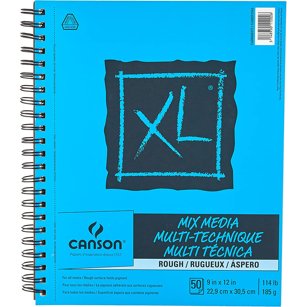 Canson XL Drawing Pads - Large Variety in Sizes & Medium