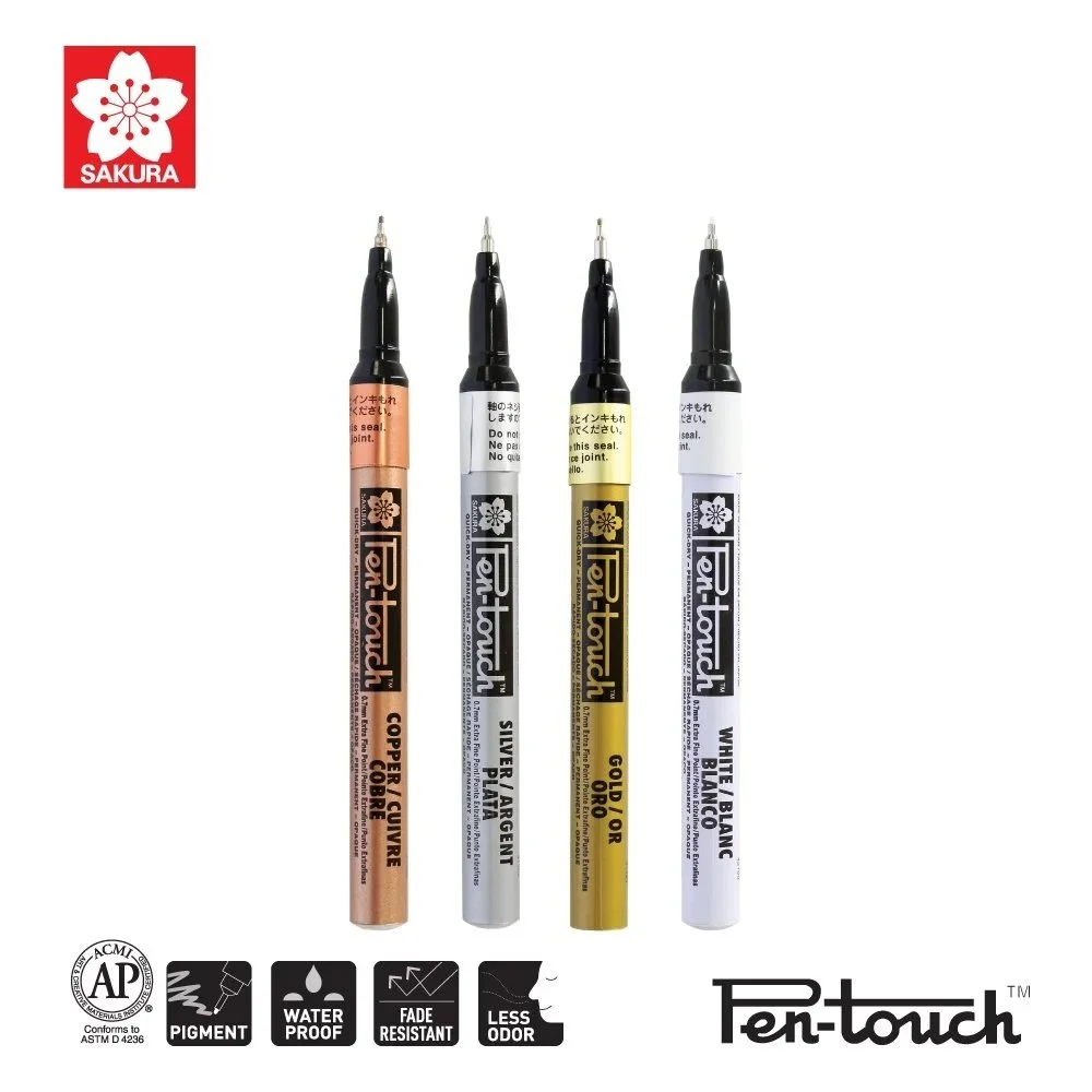 Sakura Pen-Touch Paint Marker - Individuals - Available in 0.7mm, 1mm, & 2mm