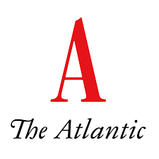 The logo of The Atlantic magazine with a large red letter 'A' and black text beneath it.