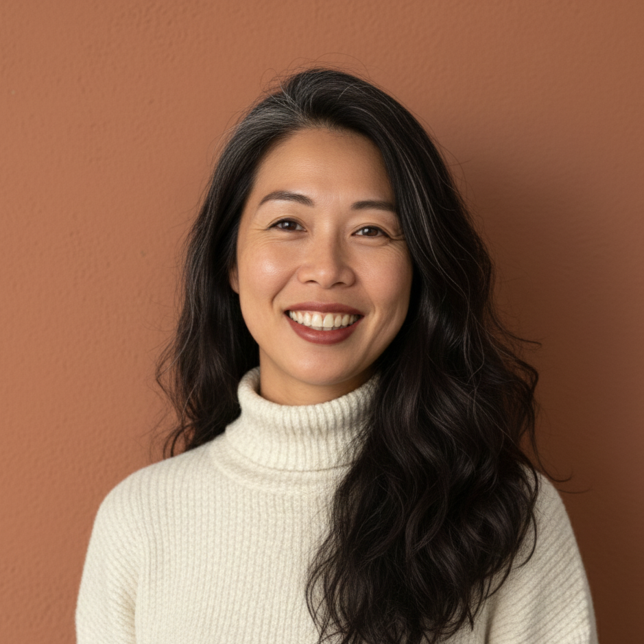 A Vietnamese Chinese american woman in her early 40s that coaches international students from Asia adjusting to life in the U.S. America