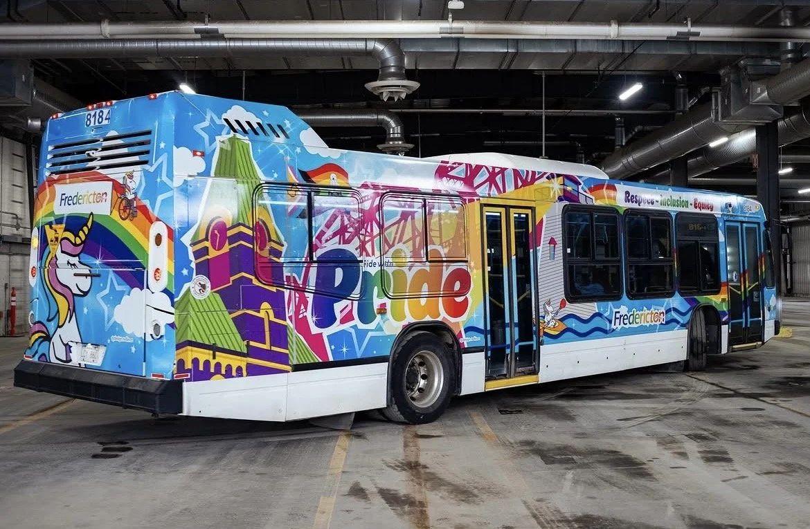 Fredericton Pride Bus