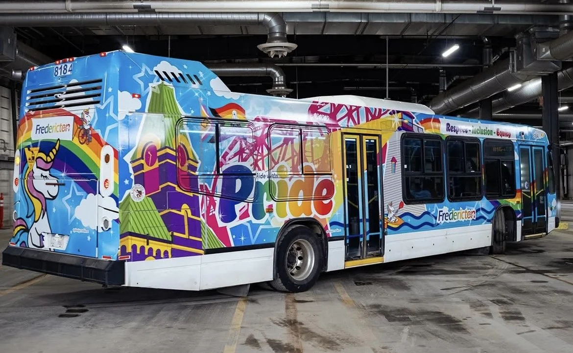 Fredericton Pride Bus