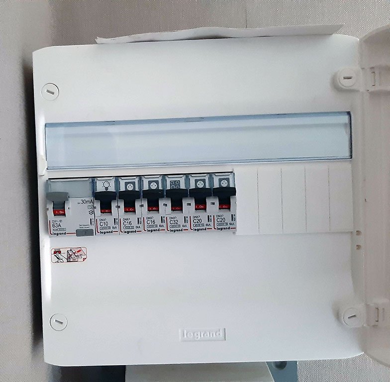 photo montrant le tableau existant avant les travaux