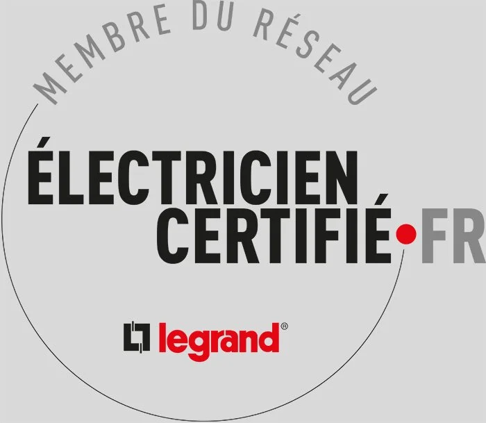 image montrant le logo électricien certifié de Legrand