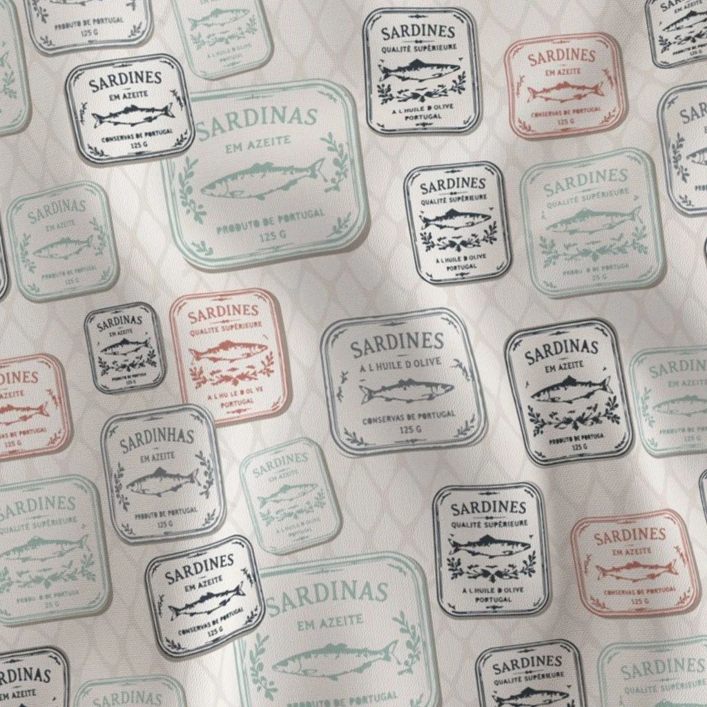 Vintatage Sardine Tins - small scale