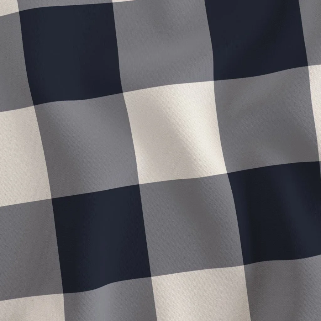 4" Harbor Gingham