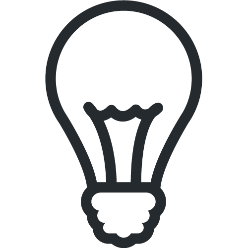 lightbulb icon