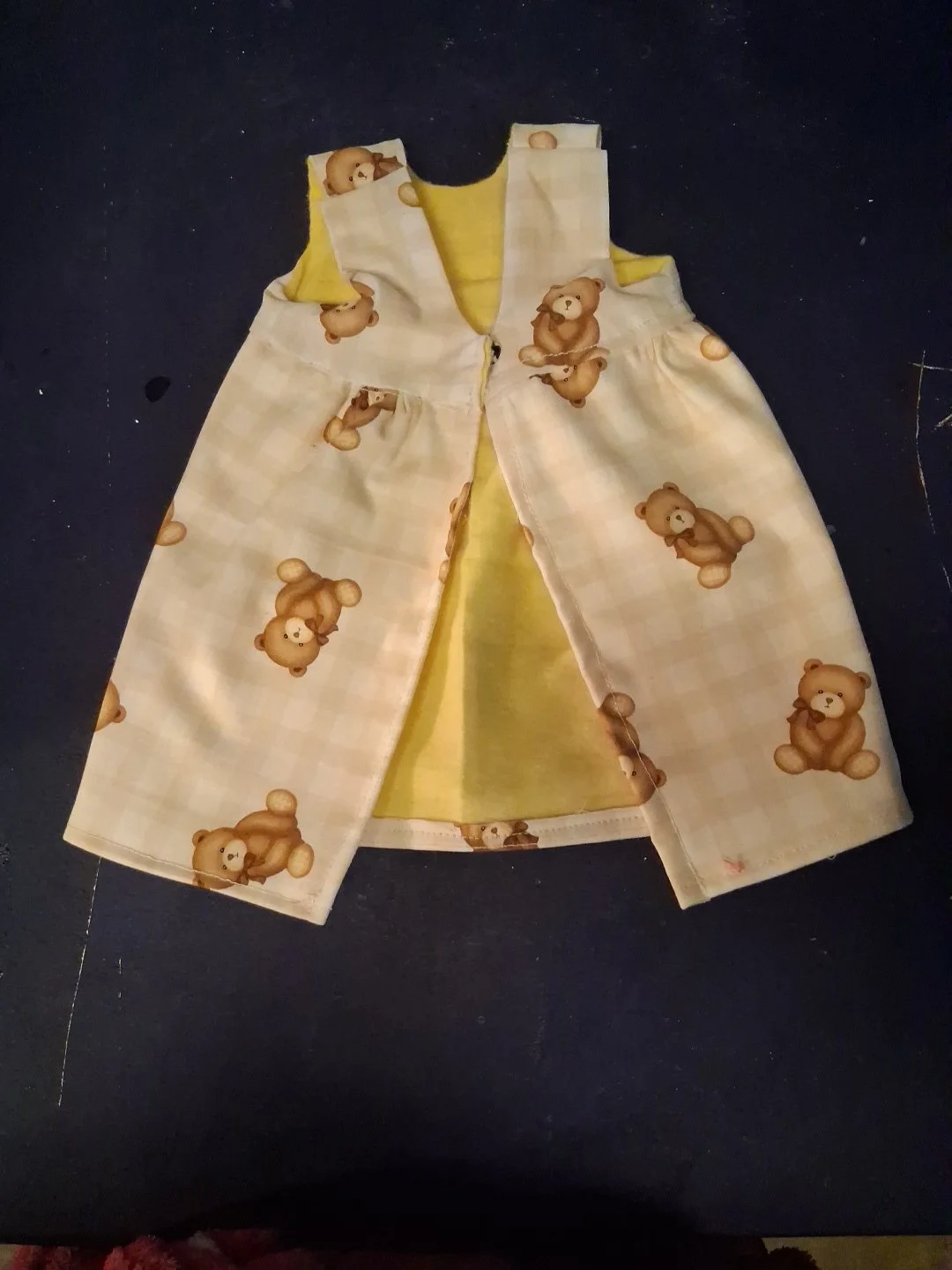 Bear nightgown for an American Girl Doll