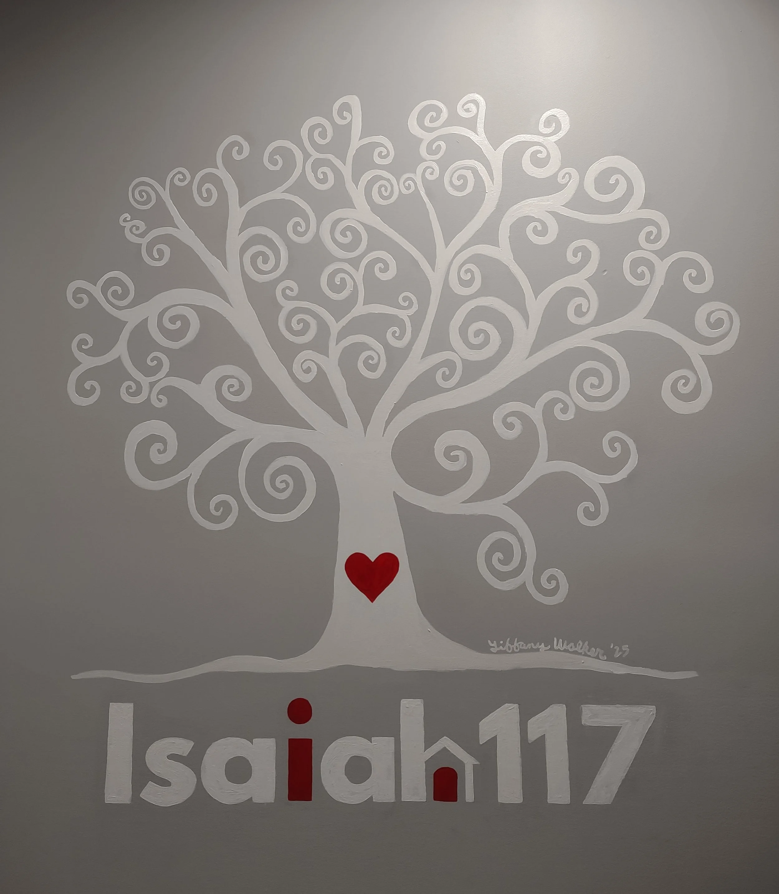 Logo portrait for Isaiah 117 - mural 3 of 3