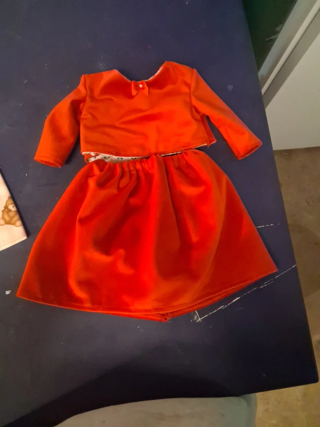 Christmas set I made for an American girl doll