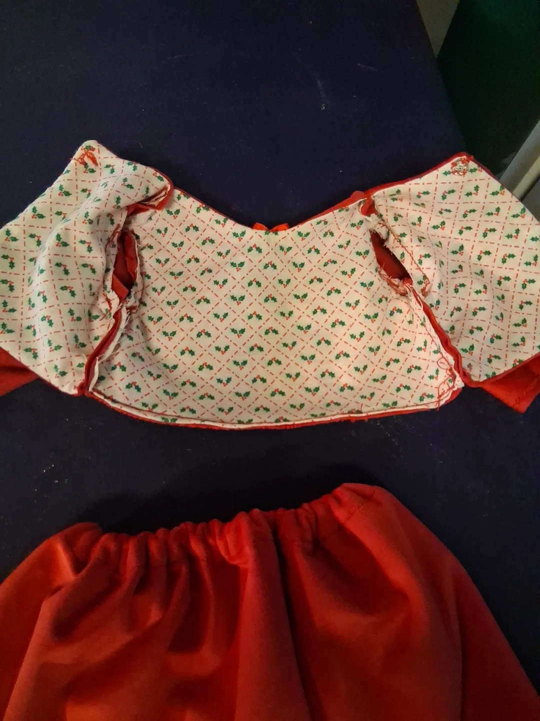 Christmas set I made for an American girl doll