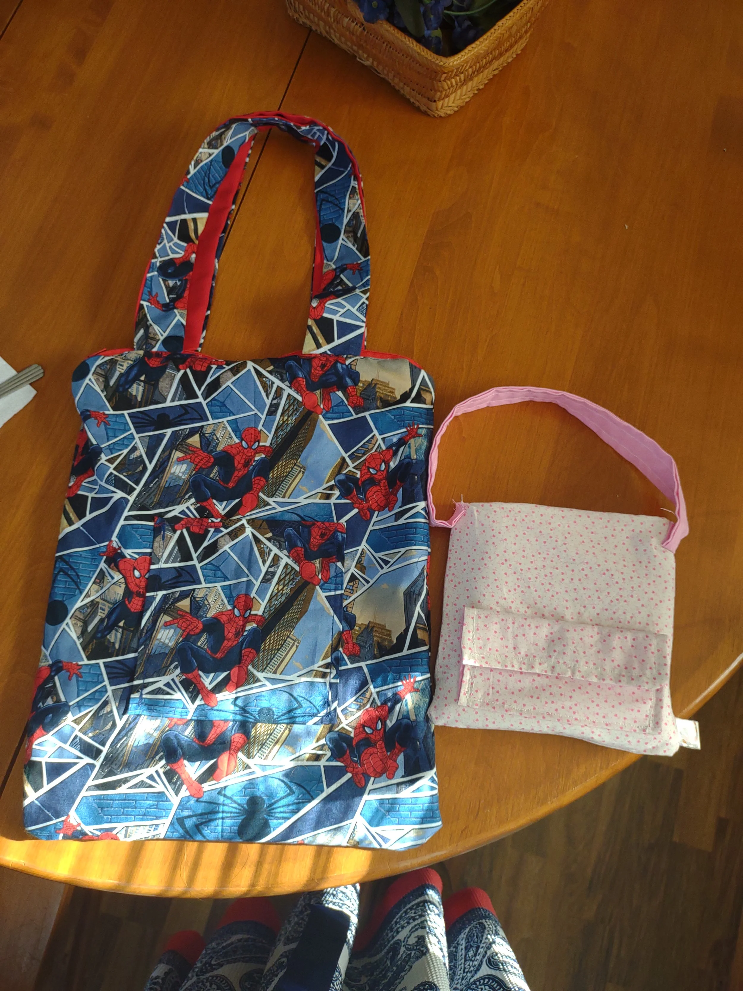 Handmade totes