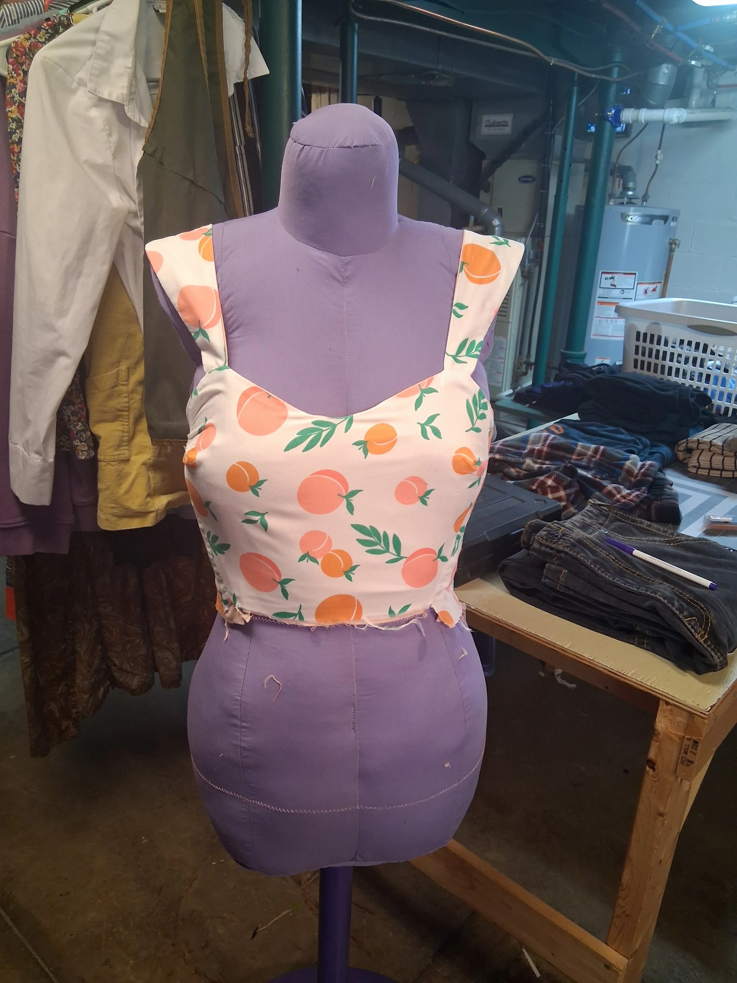 Dress bodice front