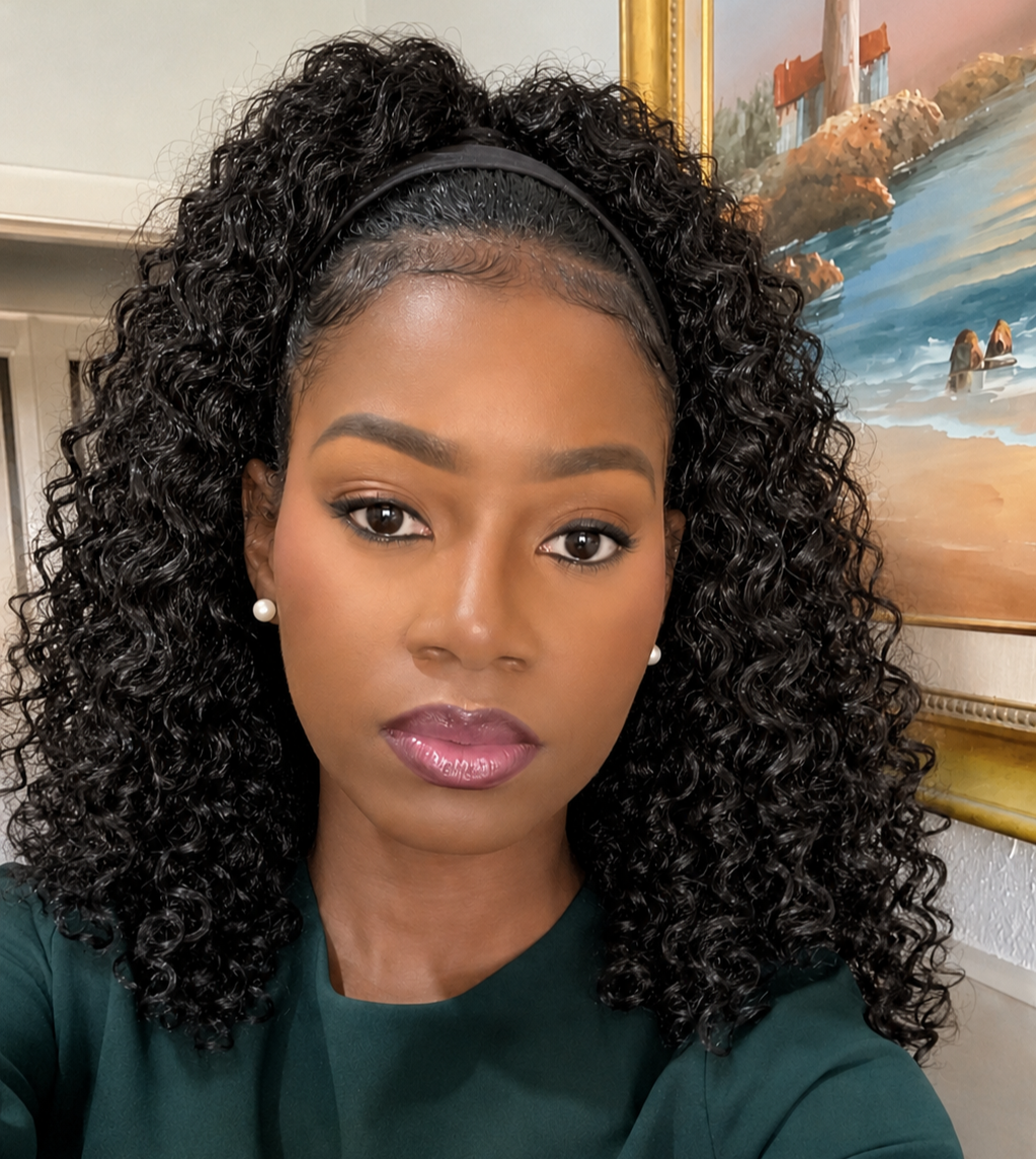 Island Muse 18" Half Wig