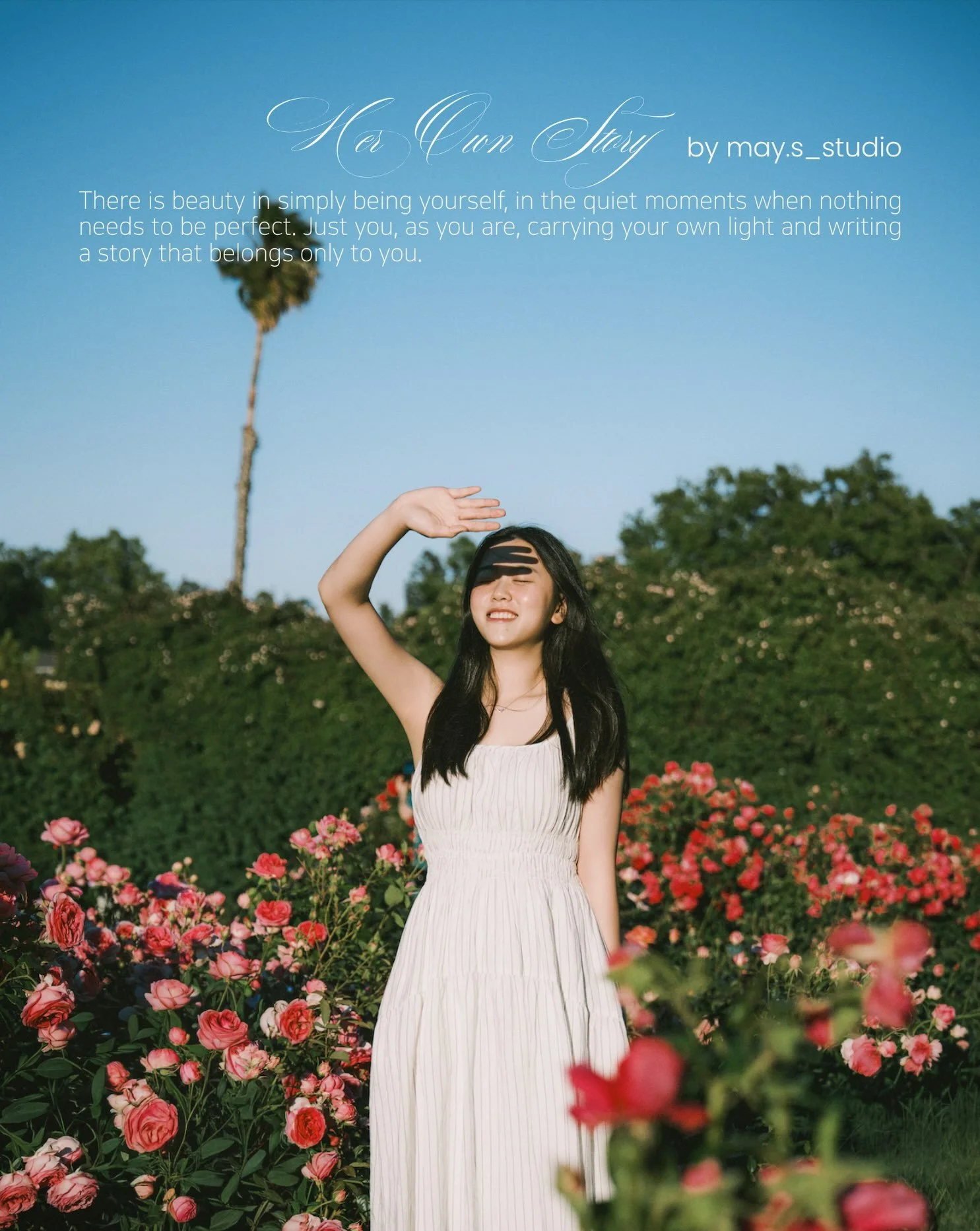 🌹
San Jose Solo Portrait Session

장미가 가득했던 봄날,
San Jose municipal Rose Garden에서 담은 한 장면.
화사한 계절과 자연스러운 순간들.

Soft spring light, blooming roses, and a beautiful moment to remember.

#산호세스냅 #베이에어리어스냅 #인물스냅 #SanJosePhotographer #BayAreaPhotographer