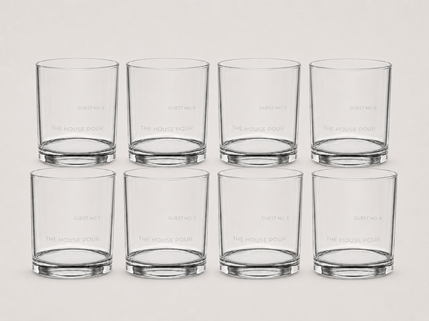 The House Pour Rocks Glass | Las Vegas