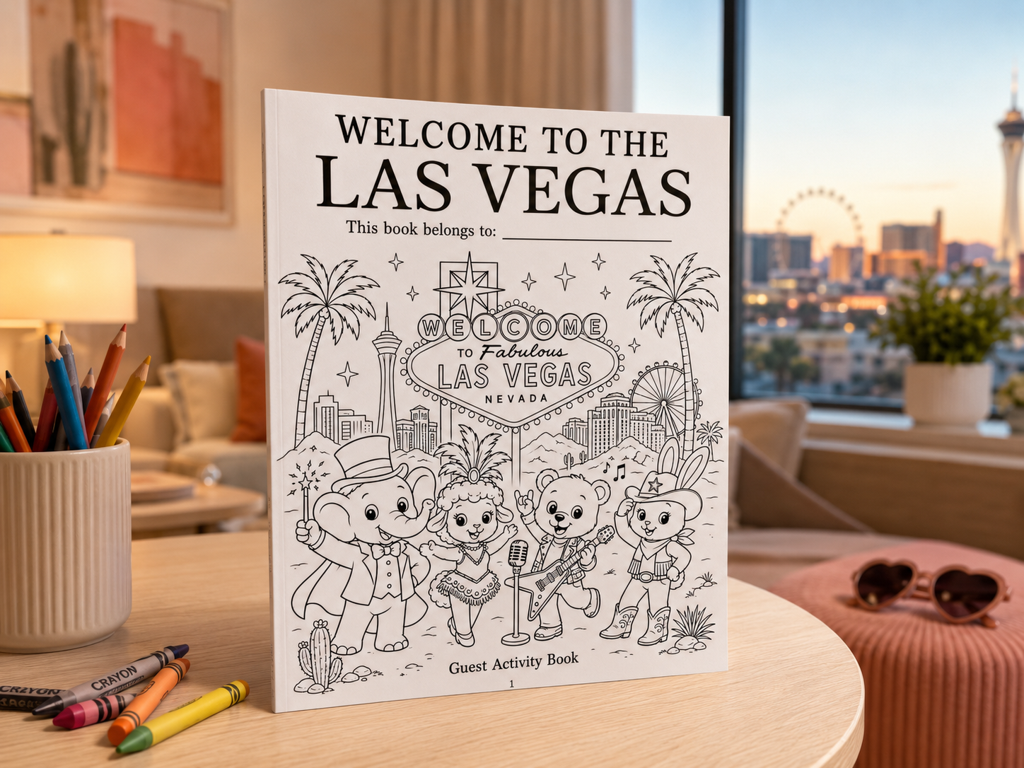 Little Vegas Guest Activity Book