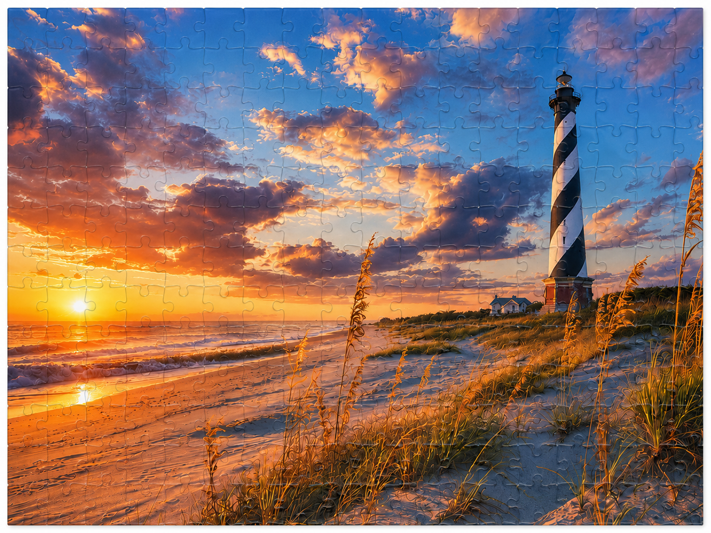 Lighthouse Sunrise Puzzle.png