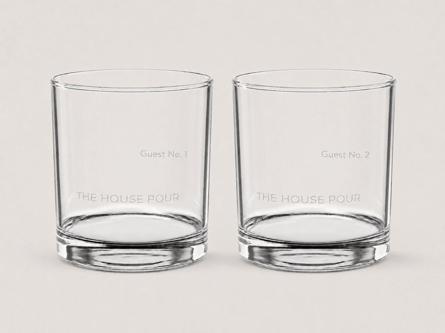 The House Pour Rocks Glass | Las Vegas