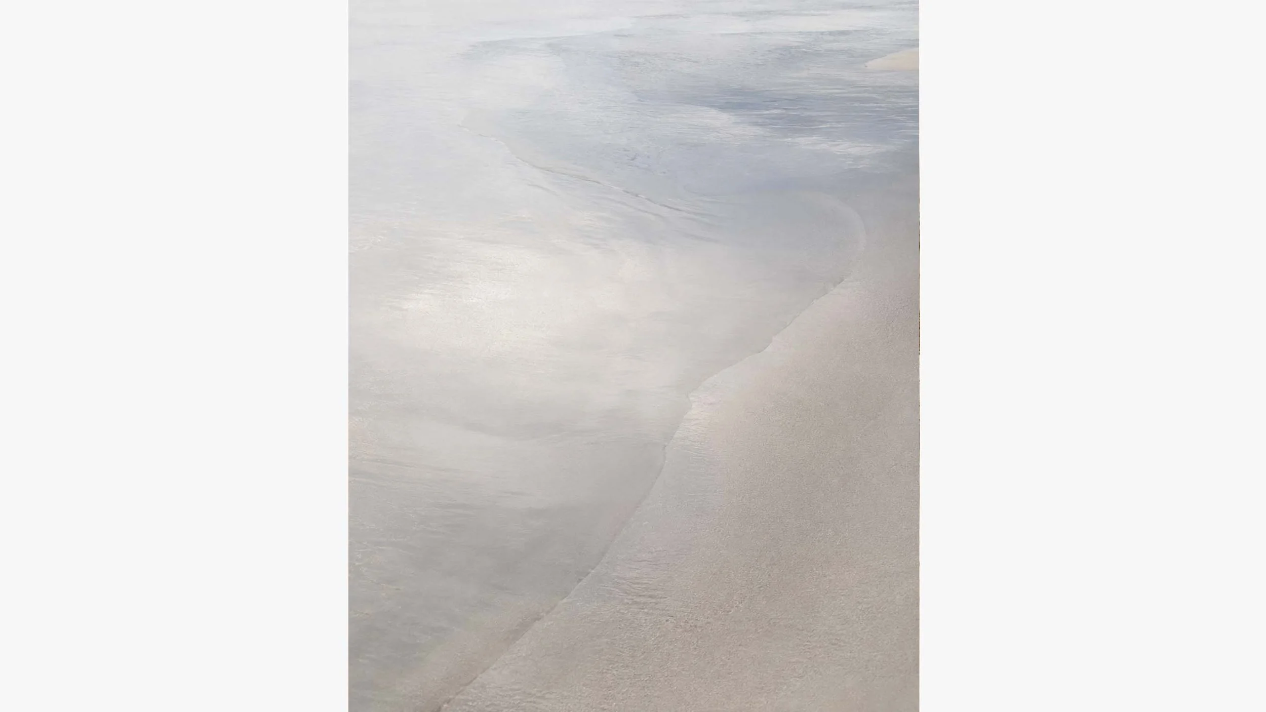 Silver Edge | Coastal Abstracts No. 03
