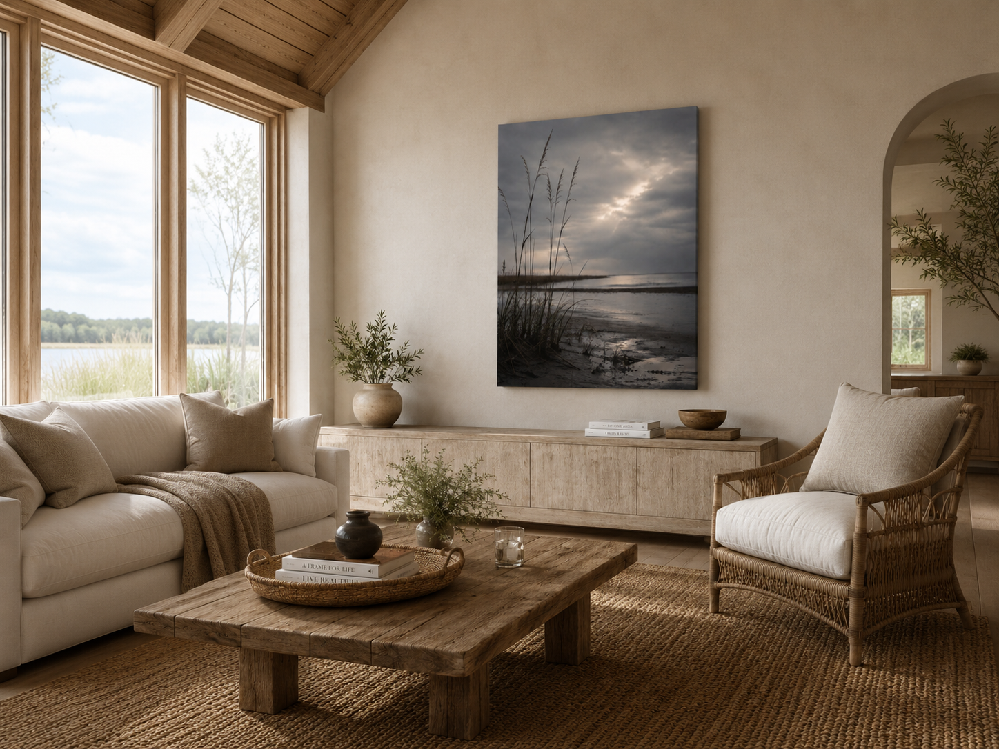 Wet Sand Sky | Storm Tide No. 4