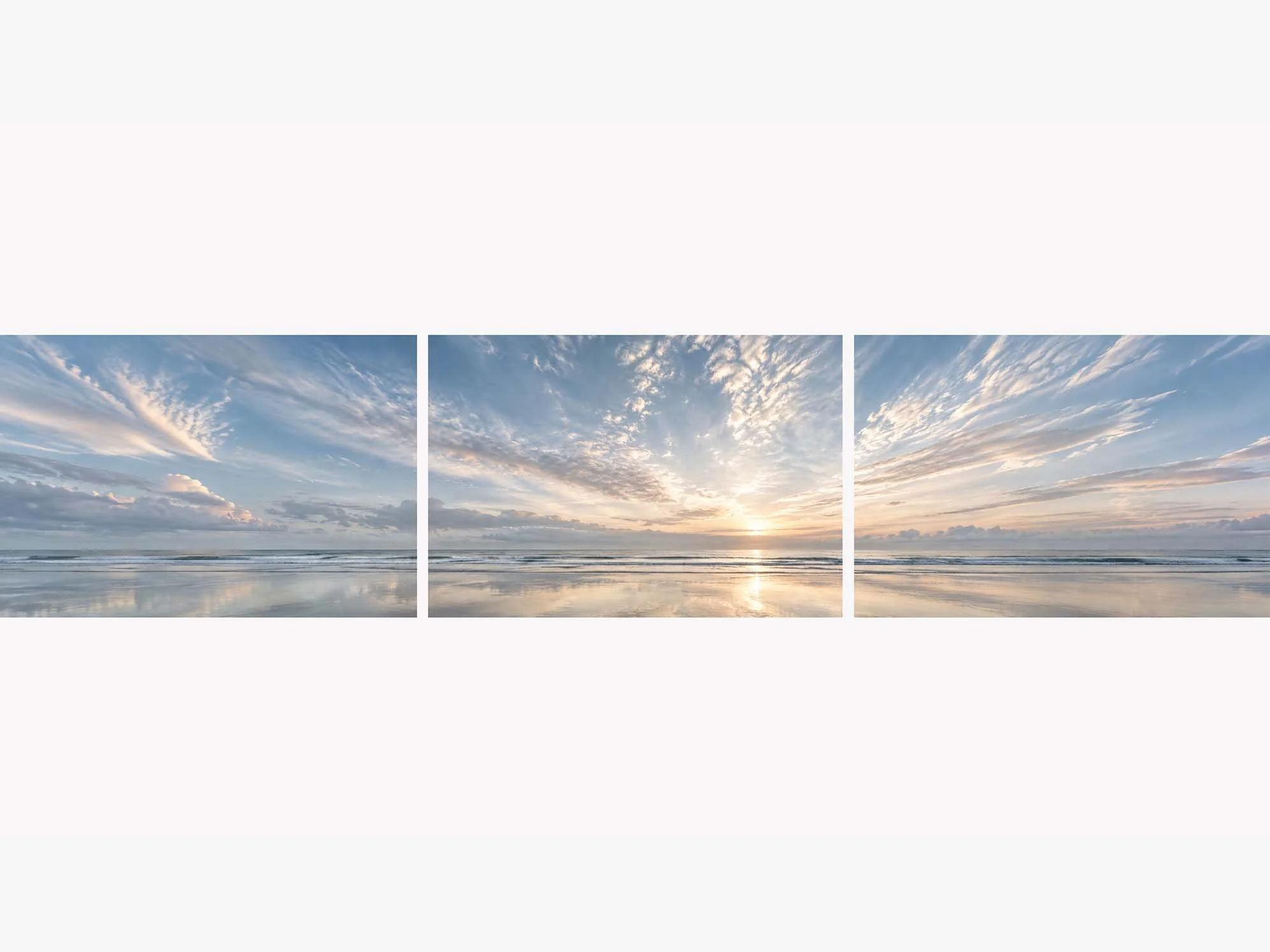 First Light | Oversized Landscape Triptych