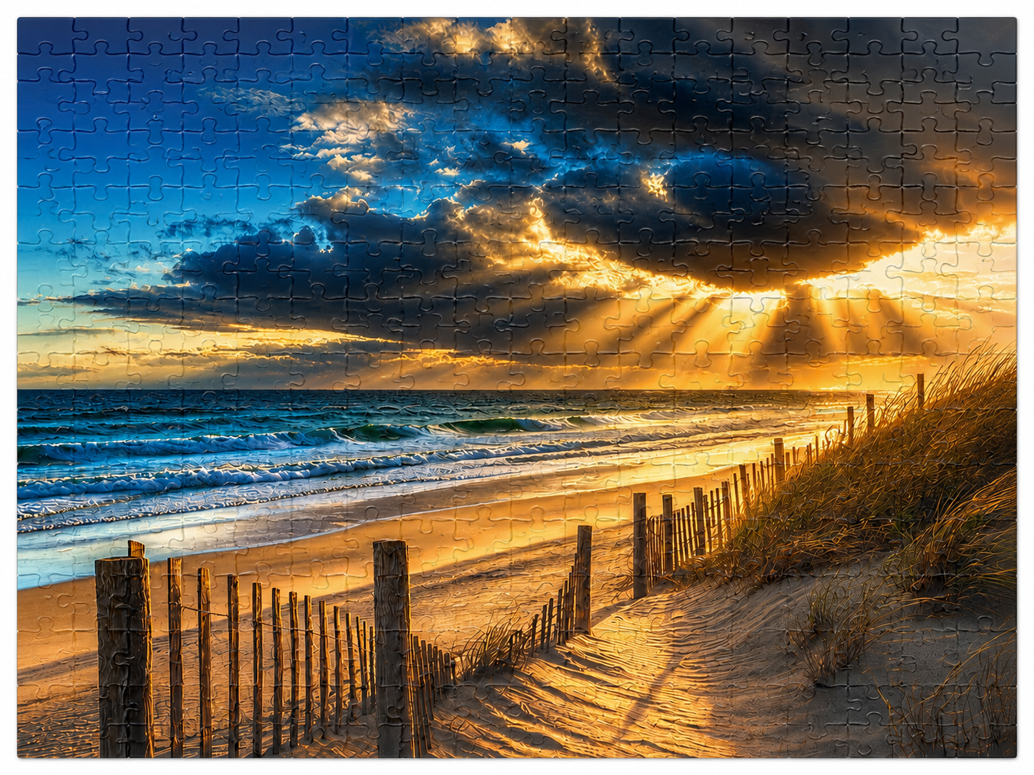 Beach Dune Sunset Puzzle.png