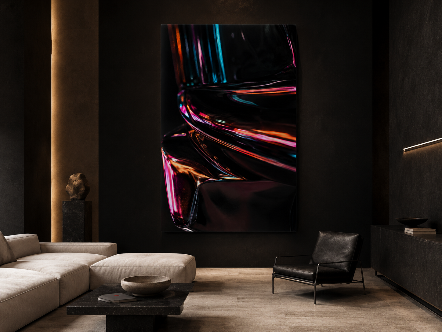 Night Chrome | Las Vegas Abstracts No. 03