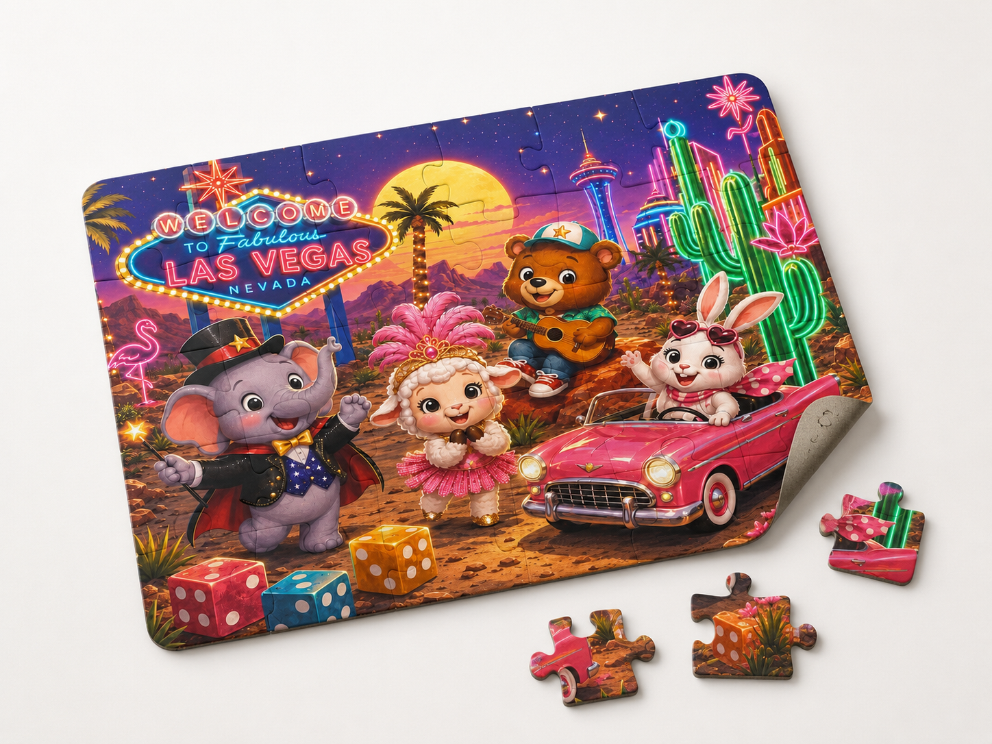 Kids Puzzle 'welcome to lv' | Las Vegas-002.png