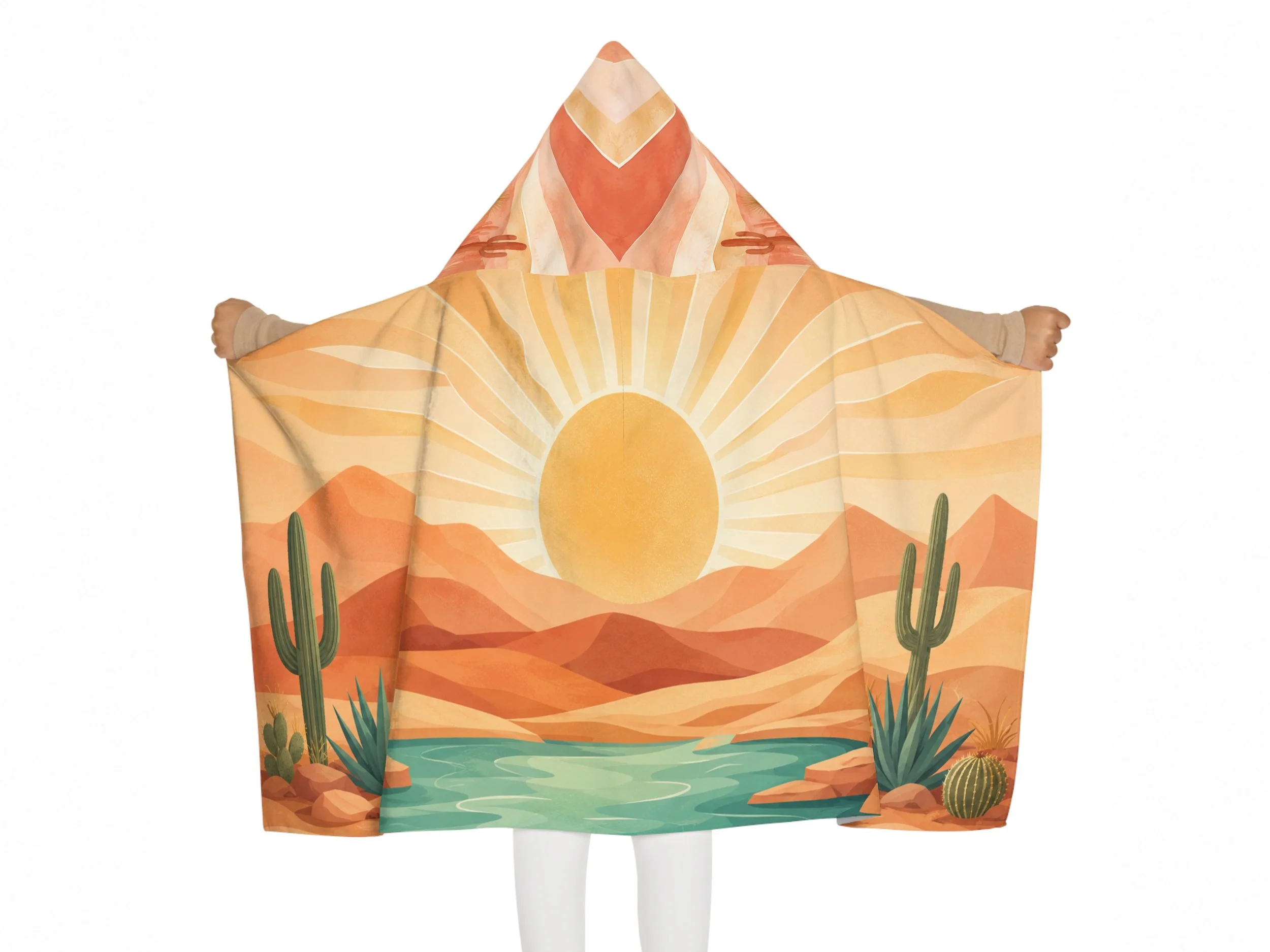 Little Vegas Hooded Towel