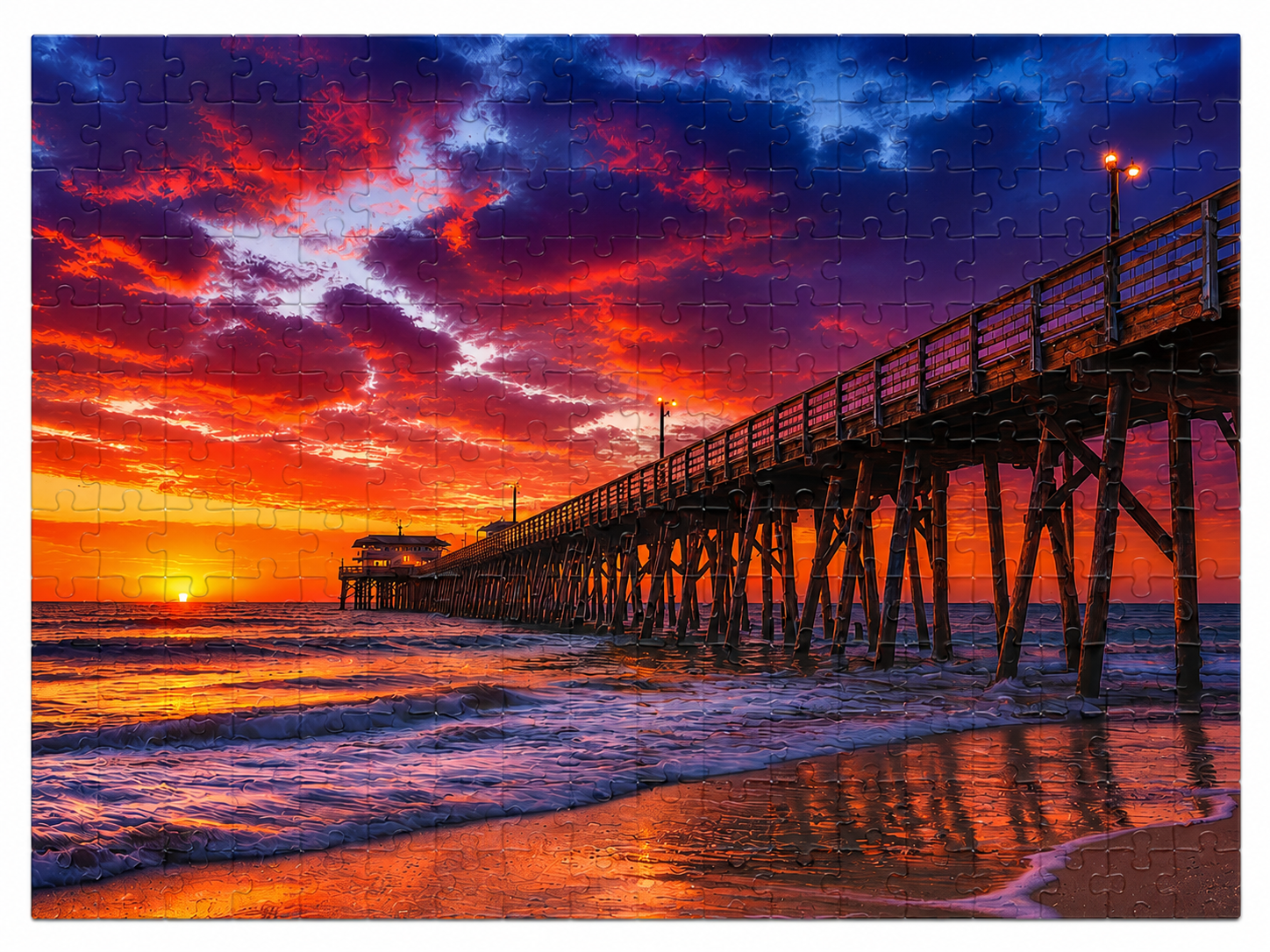 Ocean Pier at Sunset Puzzle.png