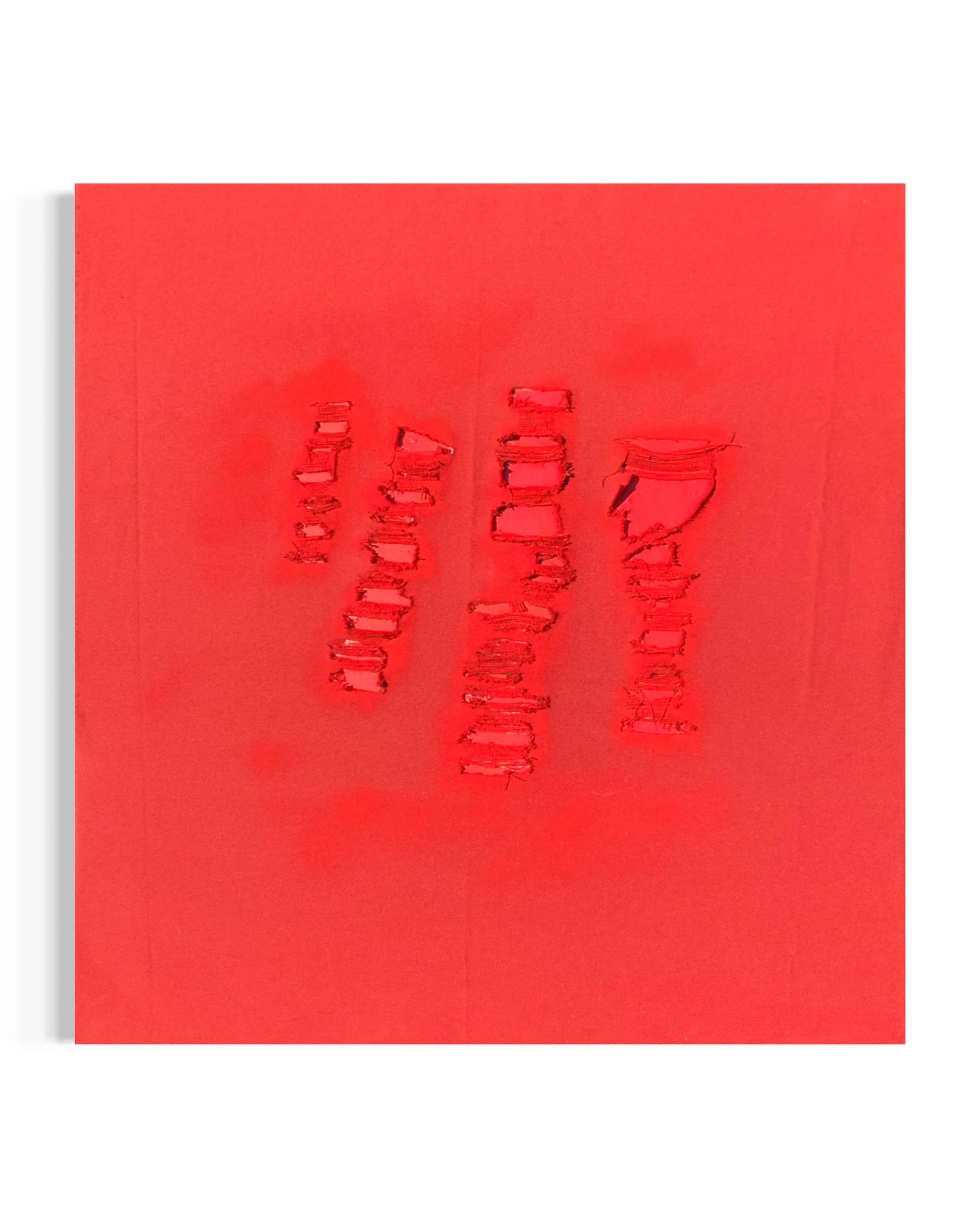 Red Couture

Medium: Distressed Denim Stretched on Canvas with Spray Paint and Acrylic

(US) Dimensions: 36 in. X 36 in. X 1.5 in.

Inspiration Lucio Fontana (Circa 1899-1968)

#artist #artgallery