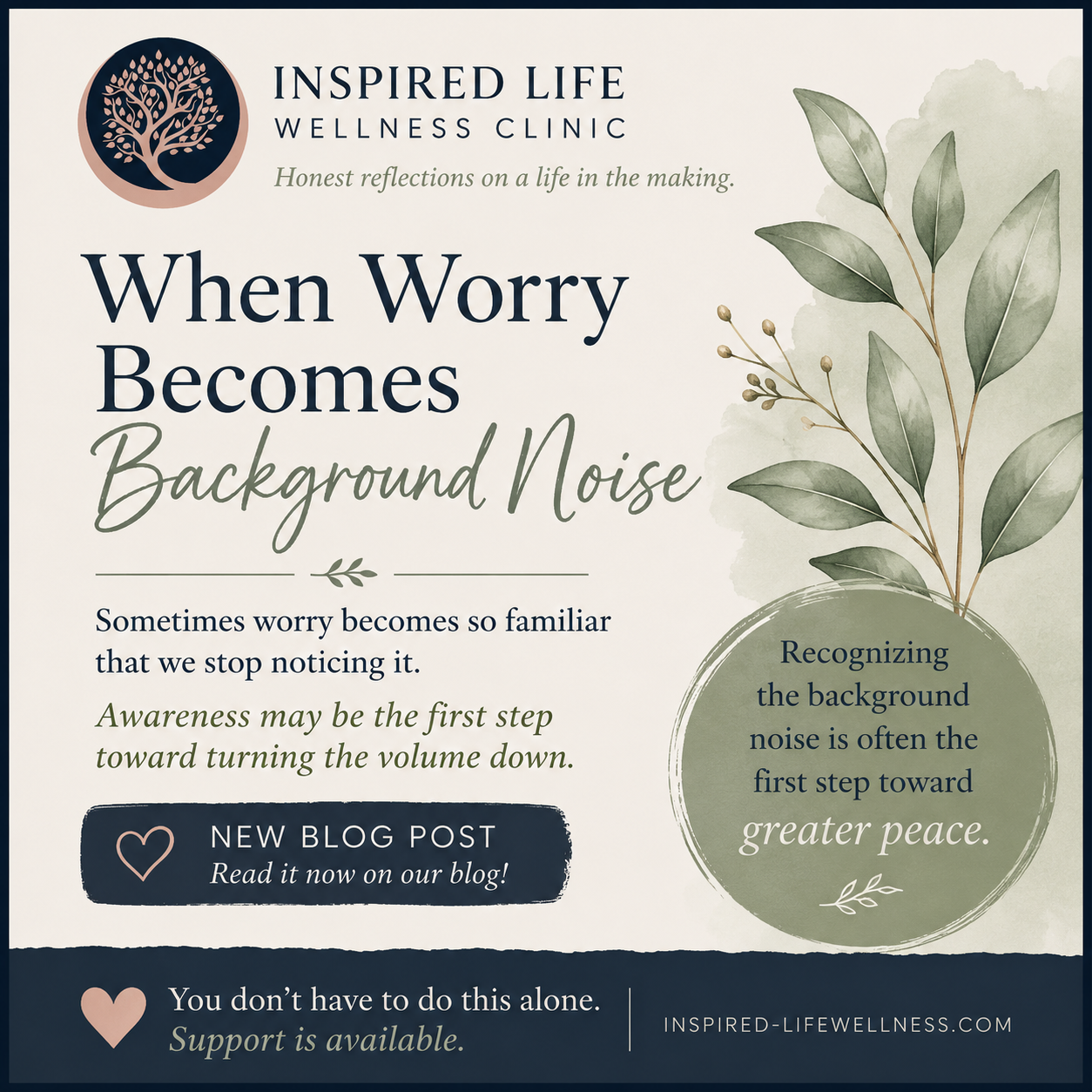 When Worry Becomes Background Noise
