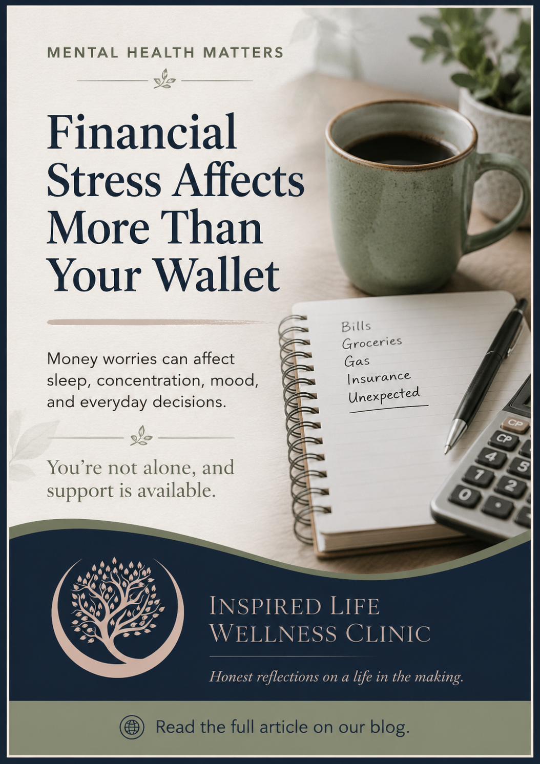 Financial Stress Affects More Than Your Wallet