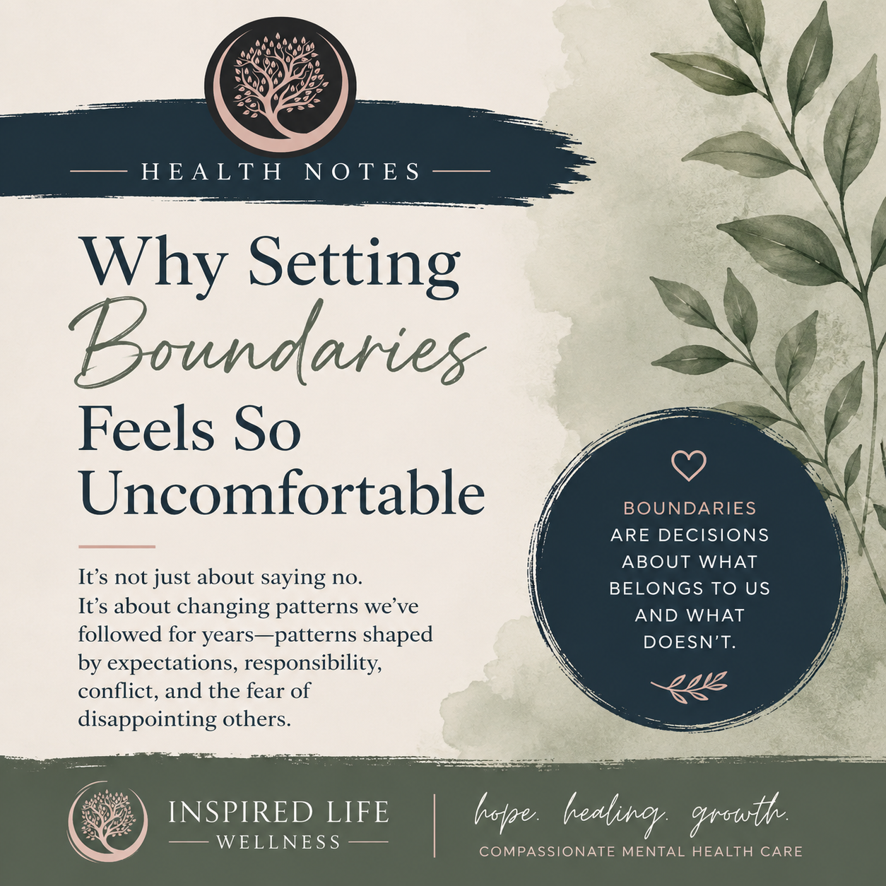 Why Setting Boundaries Can Feel So Uncomfortable