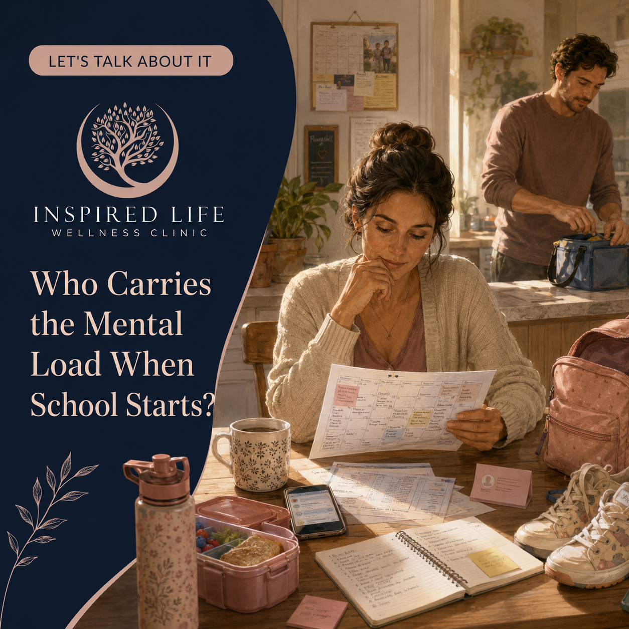Who Carries the Mental Load When School Starts?