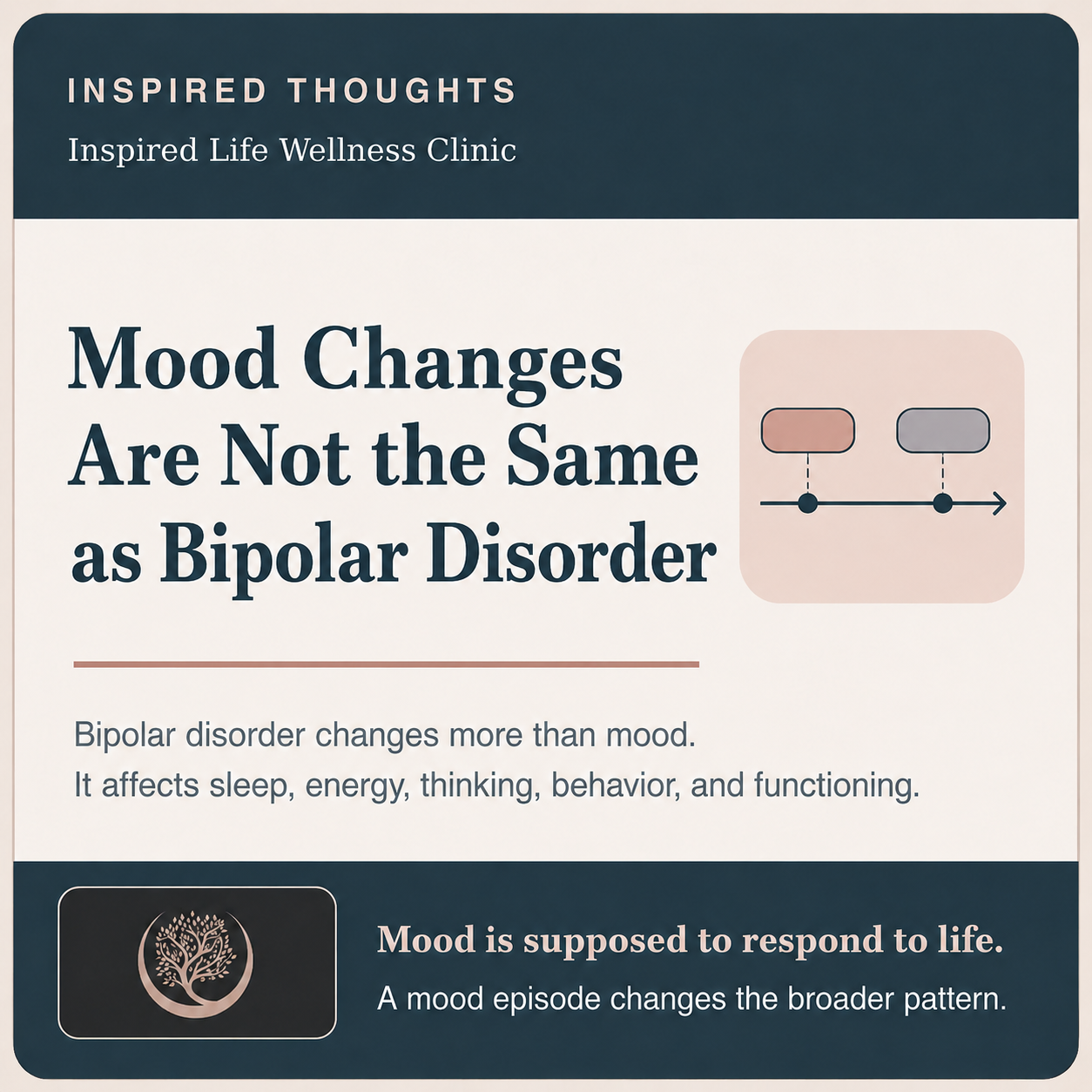 Mood Changes Are Not the Same as Bipolar Disorder