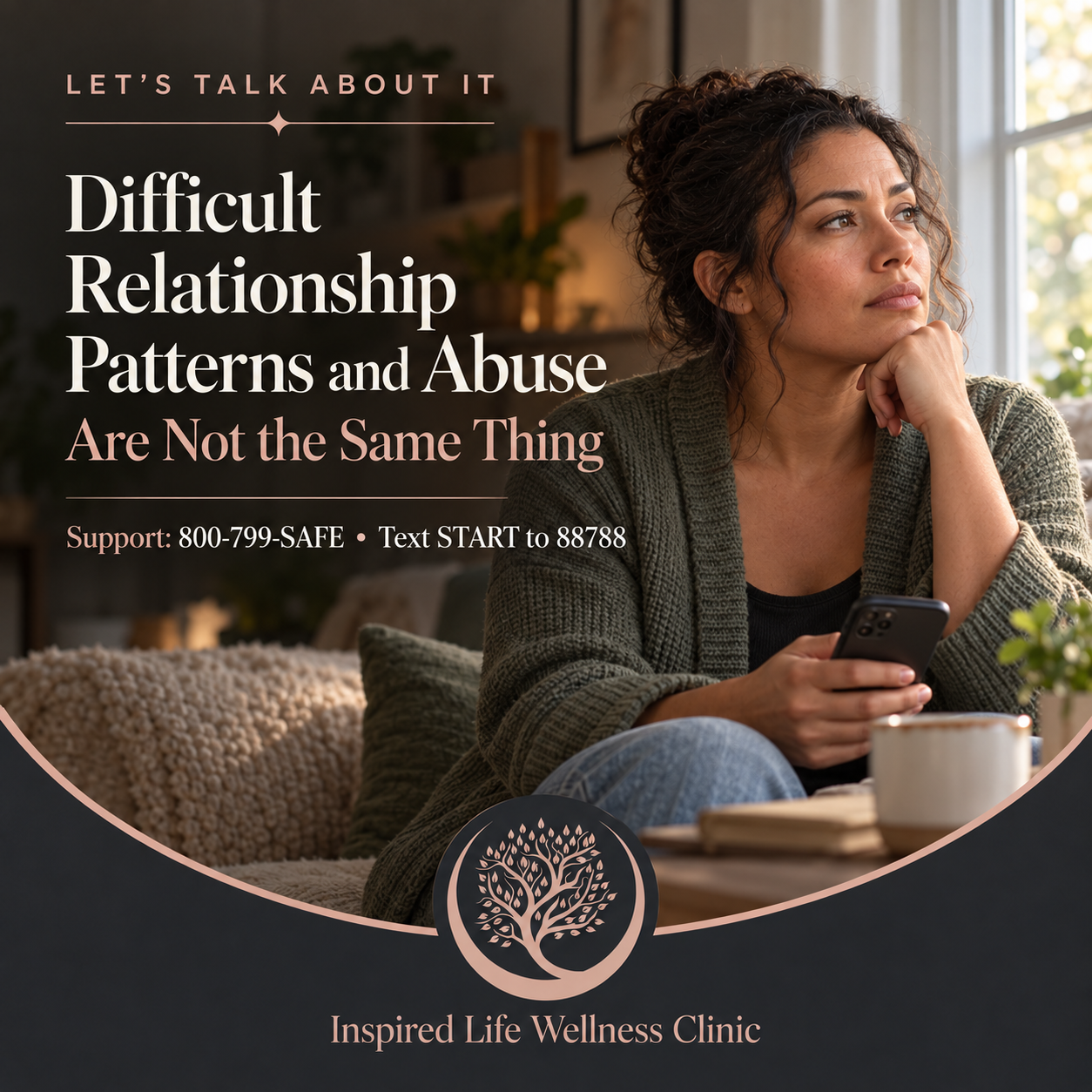 Difficult Relationship Patterns and Abuse Are Not the Same Thing