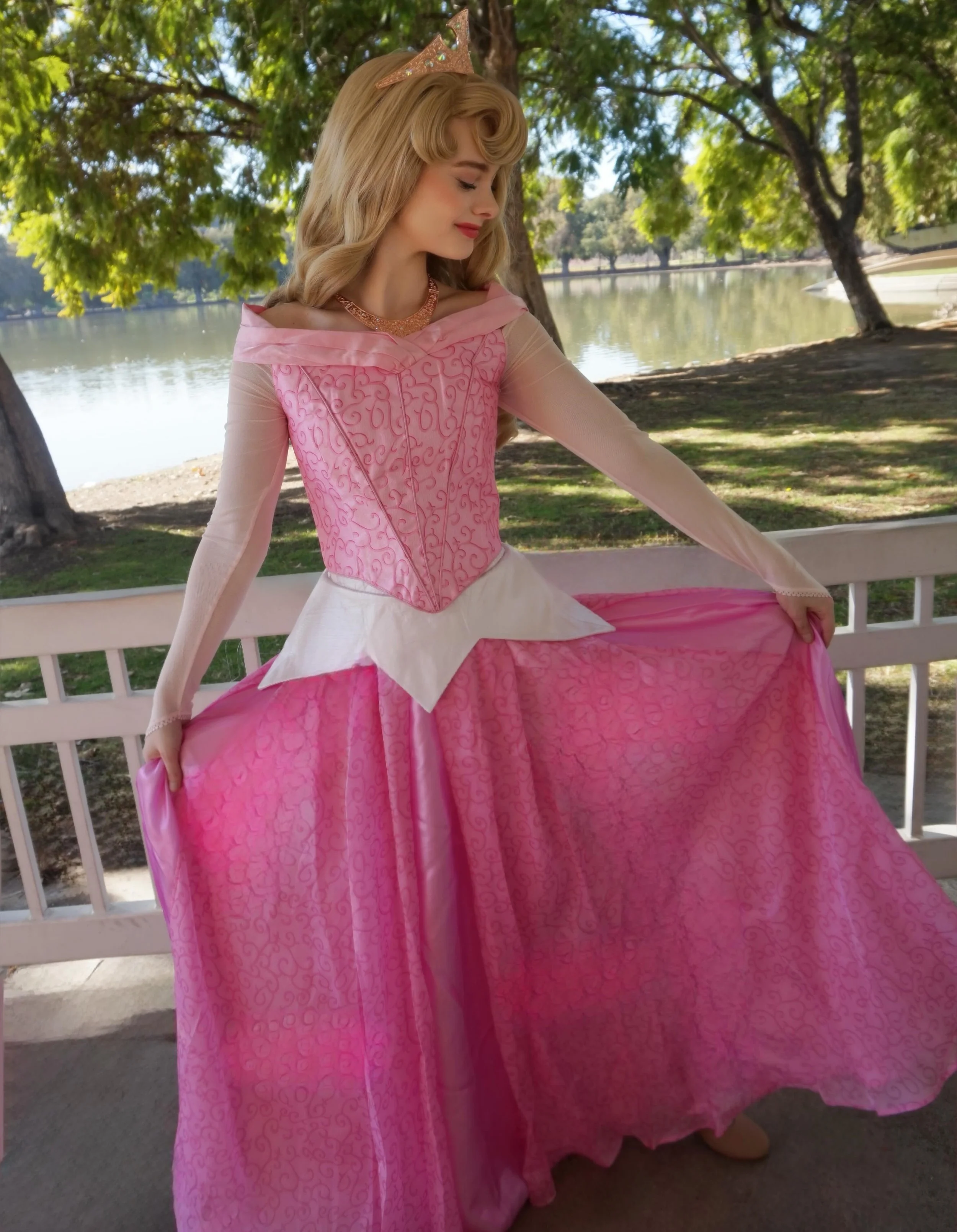 Our beautiful Sleeping Princess is our founding character. Her loving spirit and whimsical nature inspired us to honor her in our company name. Please consider inviting this enchanting Princess to your celebration 🤍

#princess #sleepingbeauty #princ
