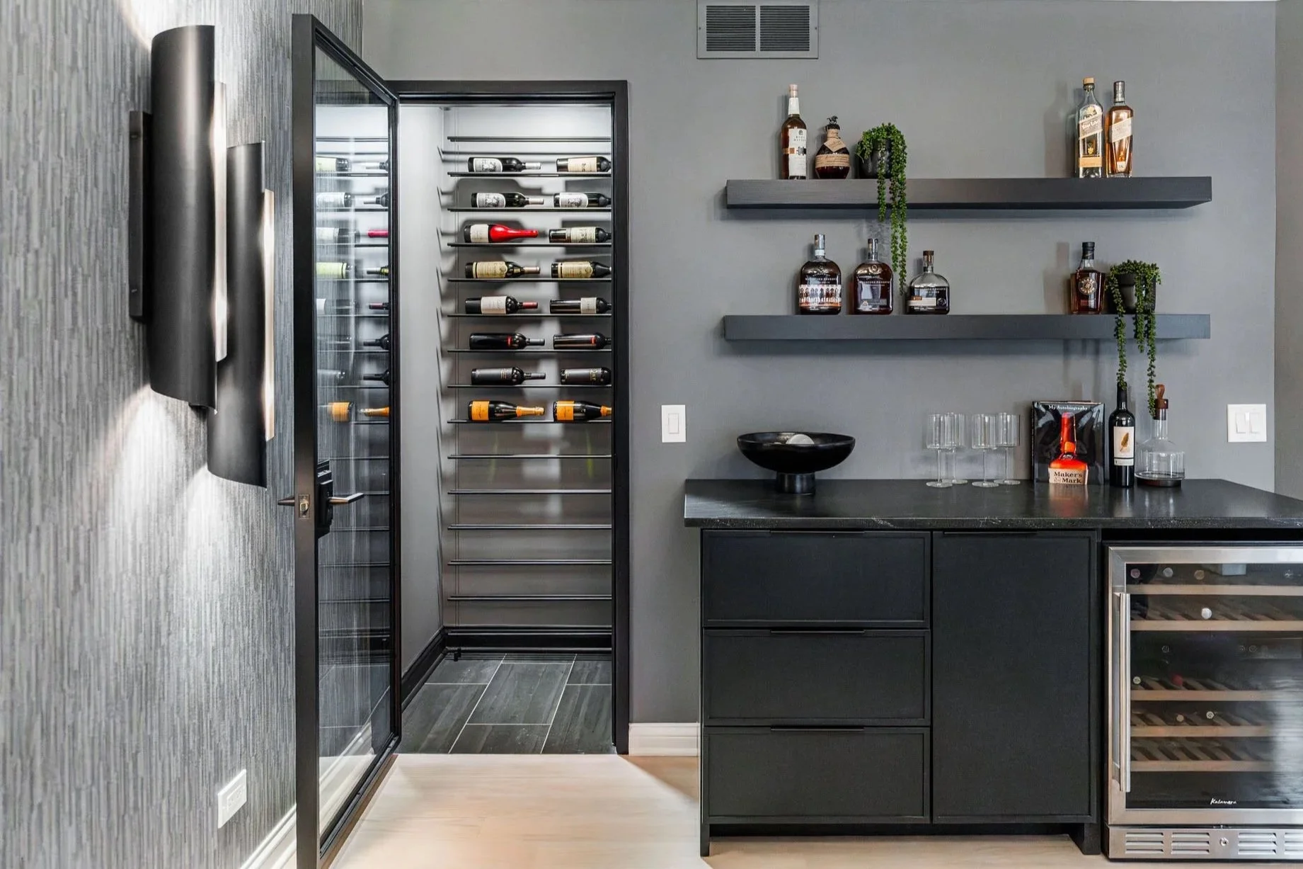 St. Charles Basement Wine Storage