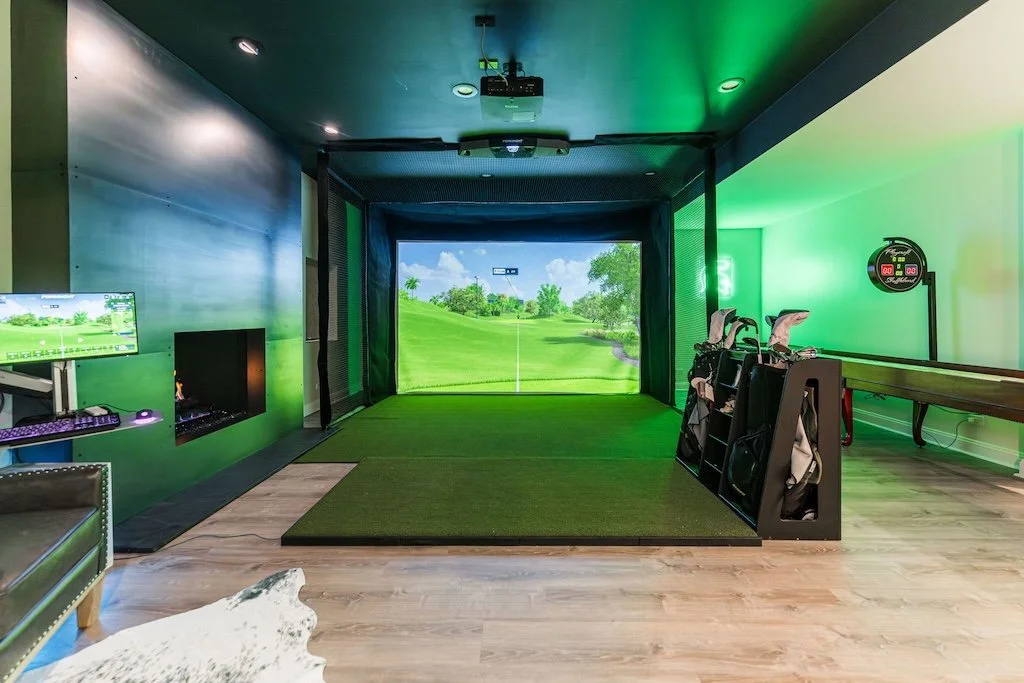 Modern St. Charles Basement