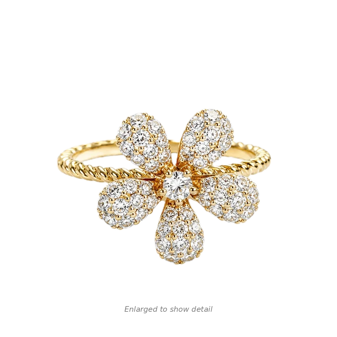 Daisy Flower Ring